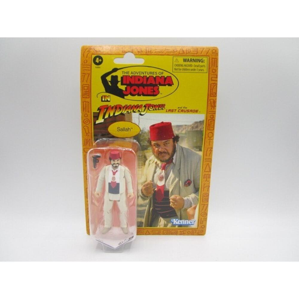 Hasbro Indiana Jones Retro Collection Sallah 3.75" Action Figure Last Crusade